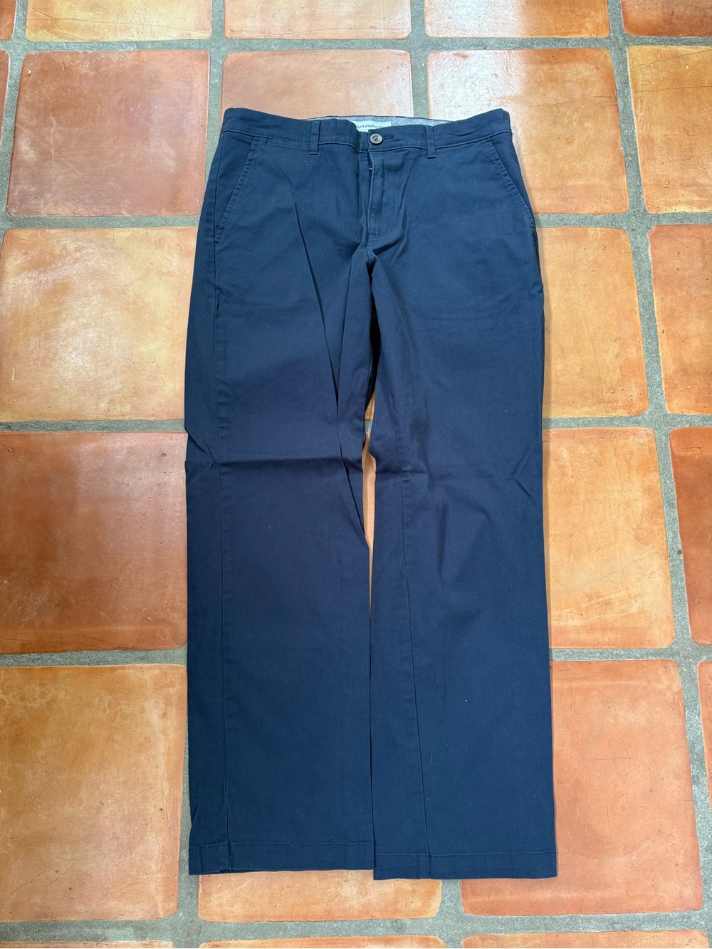 Amazon Essentials Navy Straight Chinos